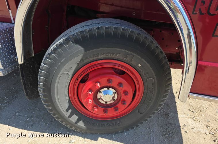 image for item EF3837 1976 Ford 8000 pumper fire truck