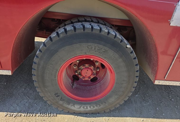 image for item EF3837 1976 Ford 8000 pumper fire truck