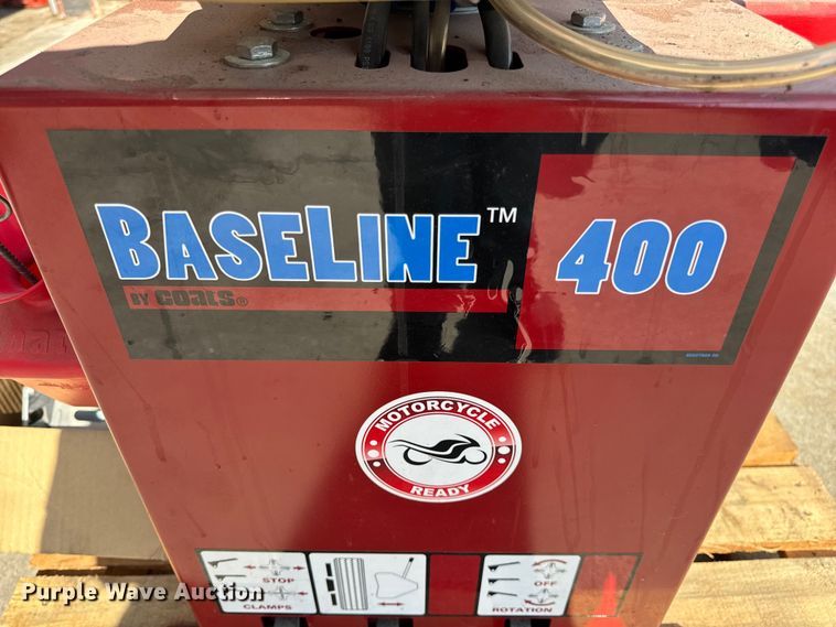 image for item EH7483 Coats Baseline 400 rim clamp tire machine