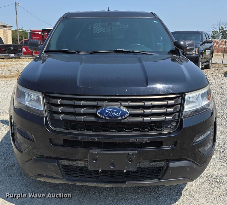 image for item EM0646 2018 Ford Explorer Police Interceptor SUV