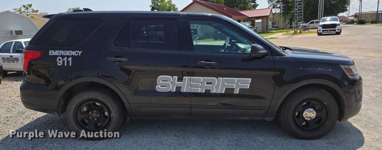 image for item EM0646 2018 Ford Explorer Police Interceptor SUV