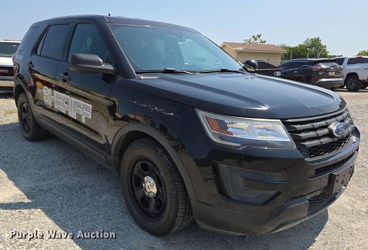 image for item EM0646 2018 Ford Explorer Police Interceptor SUV