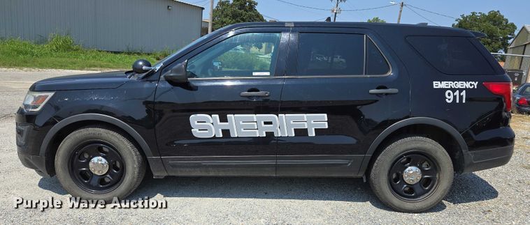 image for item EM0646 2018 Ford Explorer Police Interceptor SUV