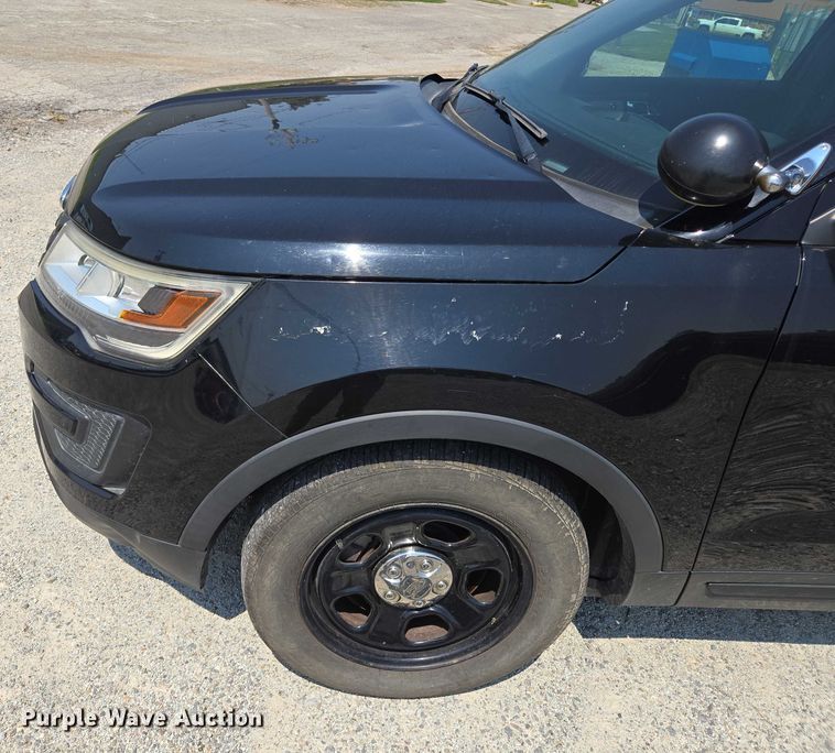 image for item EM0646 2018 Ford Explorer Police Interceptor SUV