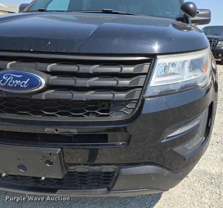 image for item EM0646 2018 Ford Explorer Police Interceptor SUV
