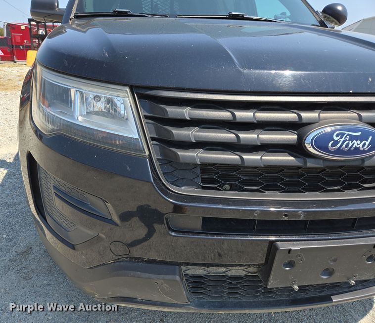 image for item EM0646 2018 Ford Explorer Police Interceptor SUV