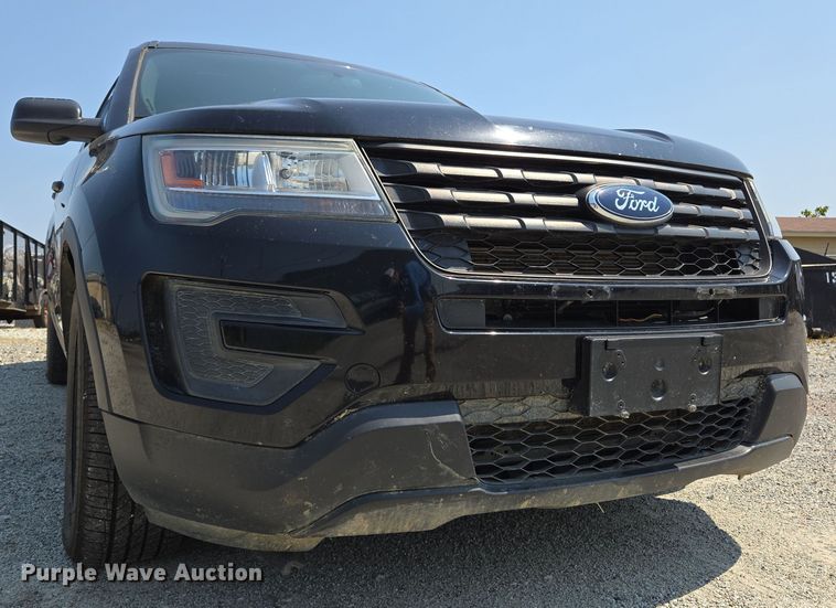image for item EM0646 2018 Ford Explorer Police Interceptor SUV
