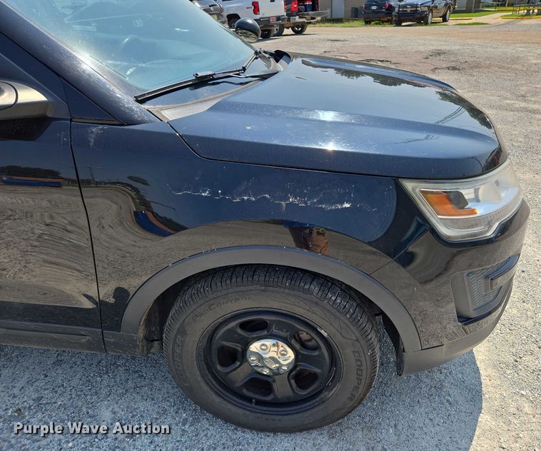 image for item EM0646 2018 Ford Explorer Police Interceptor SUV