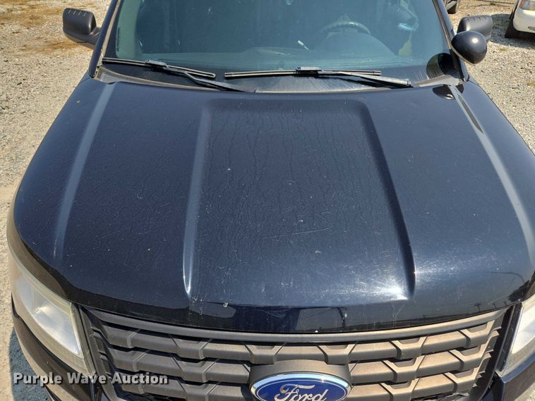 image for item EM0646 2018 Ford Explorer Police Interceptor SUV