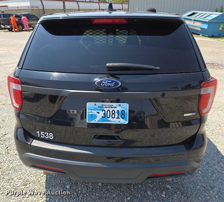 image for item EM0646 2018 Ford Explorer Police Interceptor SUV