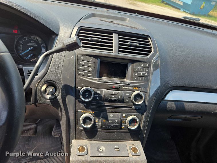 image for item EM0646 2018 Ford Explorer Police Interceptor SUV