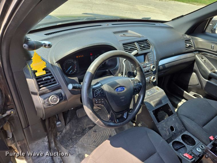 image for item EM0646 2018 Ford Explorer Police Interceptor SUV