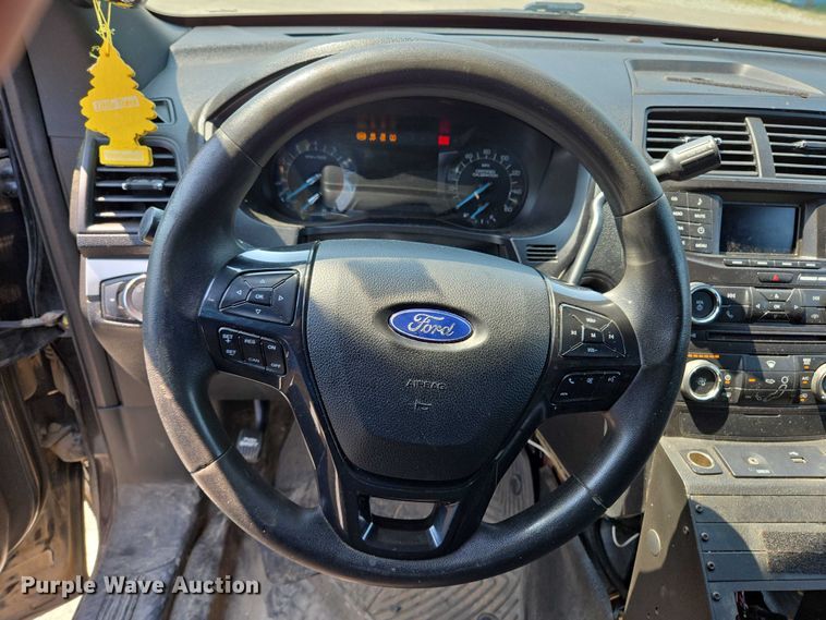 image for item EM0646 2018 Ford Explorer Police Interceptor SUV