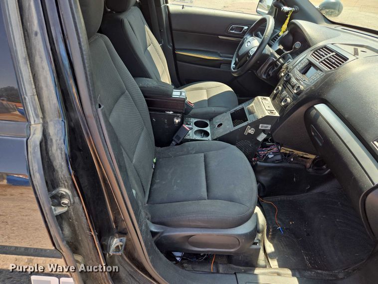 image for item EM0646 2018 Ford Explorer Police Interceptor SUV