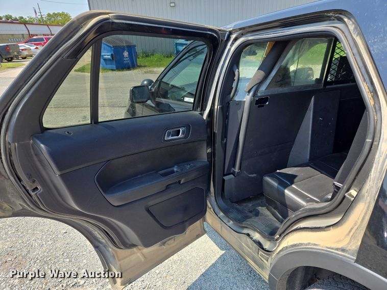image for item EM0646 2018 Ford Explorer Police Interceptor SUV