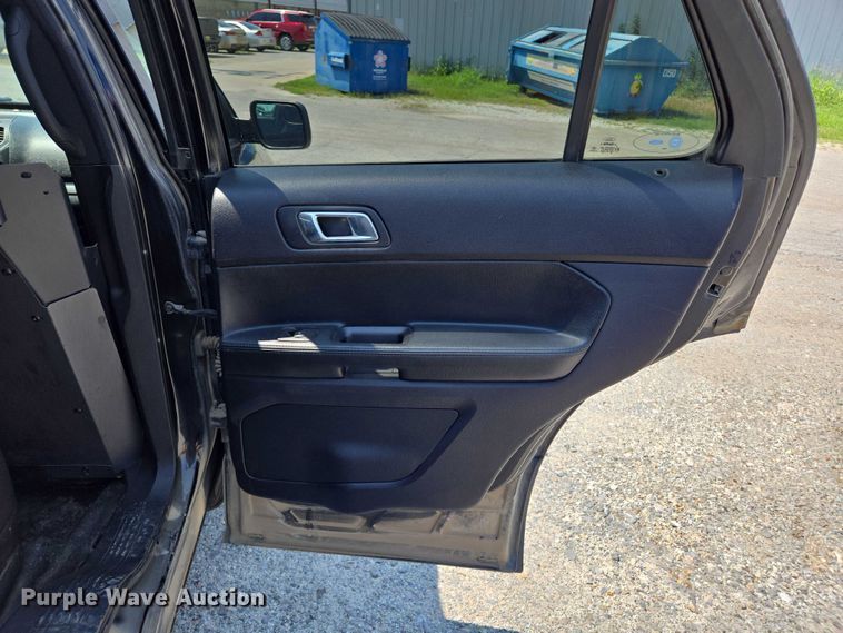 image for item EM0646 2018 Ford Explorer Police Interceptor SUV