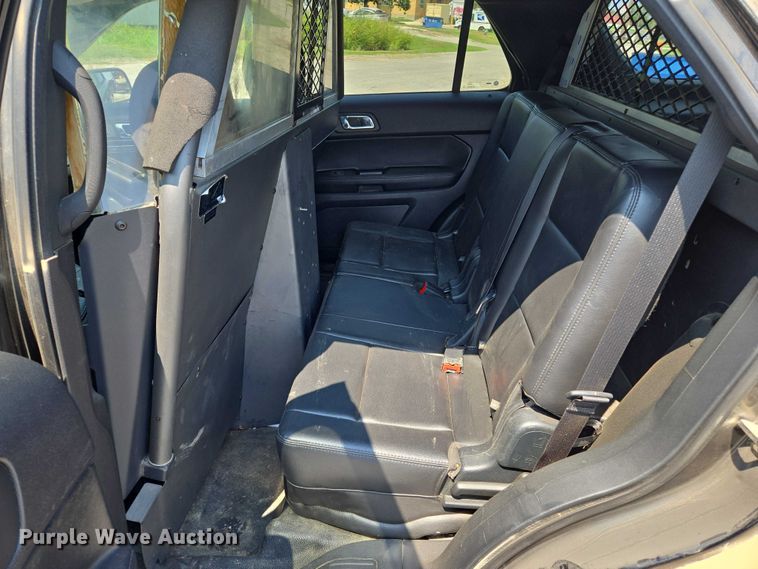 image for item EM0646 2018 Ford Explorer Police Interceptor SUV