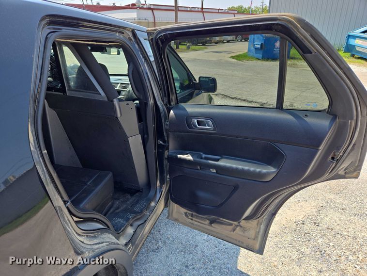 image for item EM0646 2018 Ford Explorer Police Interceptor SUV