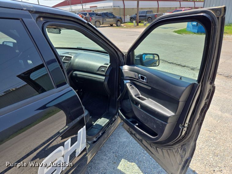 image for item EM0646 2018 Ford Explorer Police Interceptor SUV