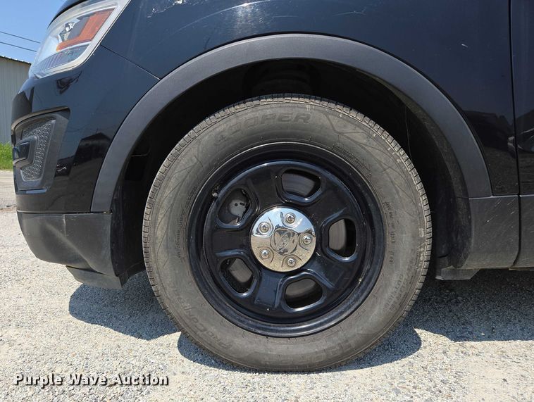 image for item EM0646 2018 Ford Explorer Police Interceptor SUV