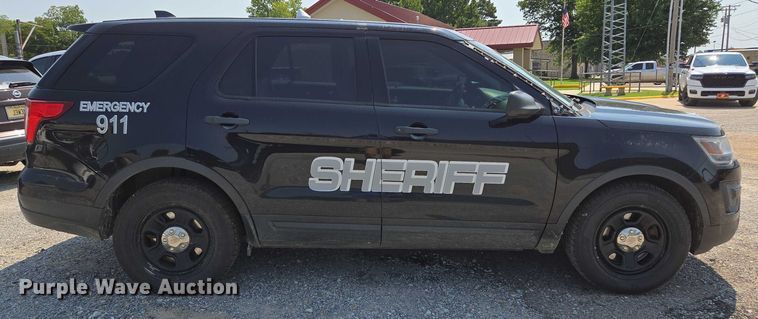 image for item EM0647 2018 Ford Explorer Police Interceptor SUV