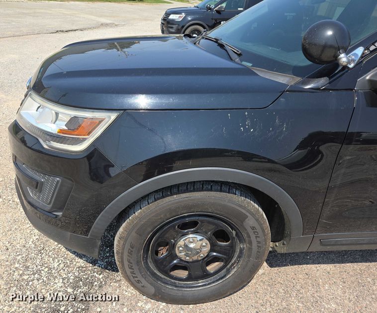 image for item EM0647 2018 Ford Explorer Police Interceptor SUV
