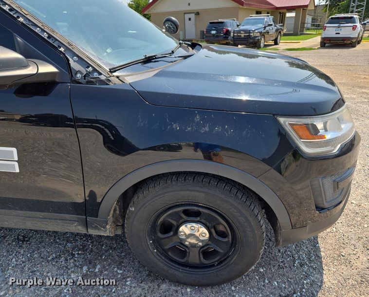 image for item EM0647 2018 Ford Explorer Police Interceptor SUV