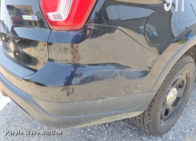 image for item EM0647 2018 Ford Explorer Police Interceptor SUV