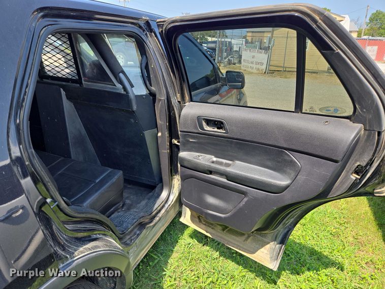 image for item EM0647 2018 Ford Explorer Police Interceptor SUV