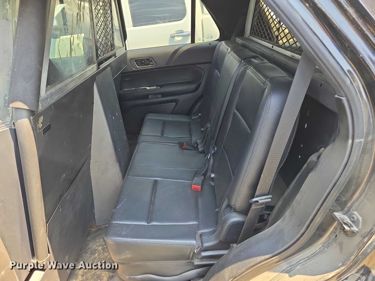 image for item EM0647 2018 Ford Explorer Police Interceptor SUV
