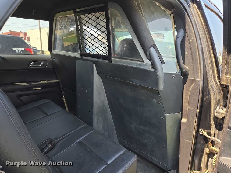 image for item EM0647 2018 Ford Explorer Police Interceptor SUV