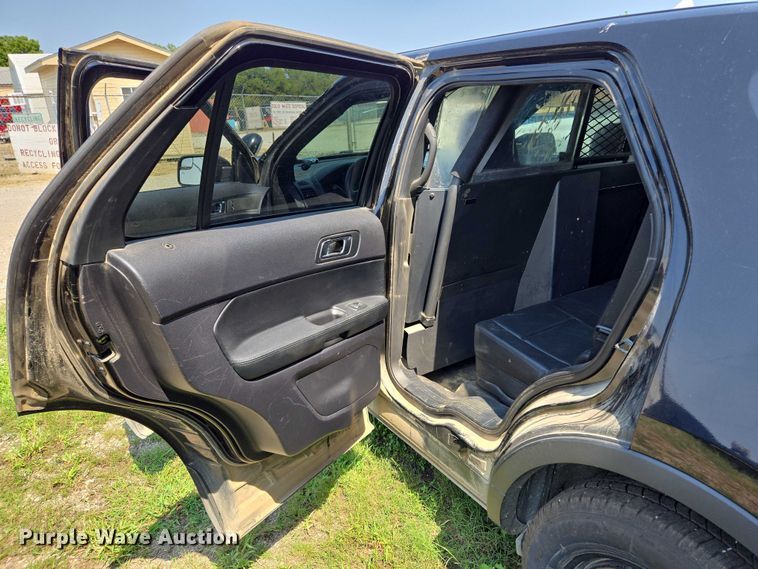 image for item EM0647 2018 Ford Explorer Police Interceptor SUV