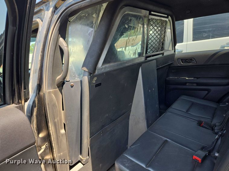 image for item EM0647 2018 Ford Explorer Police Interceptor SUV