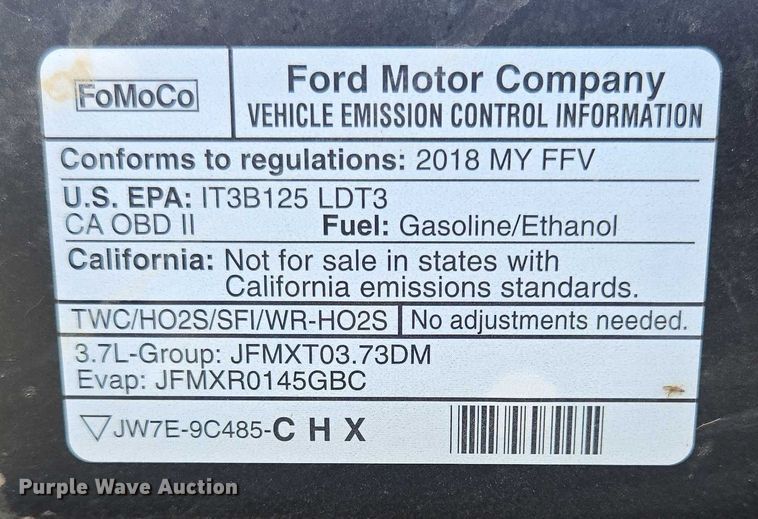 image for item EM0647 2018 Ford Explorer Police Interceptor SUV