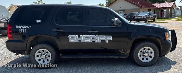 image for item EM0649 2011 Chevrolet Tahoe Police SUV