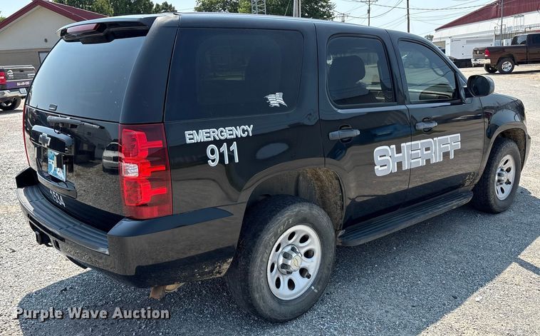image for item EM0649 2011 Chevrolet Tahoe Police SUV