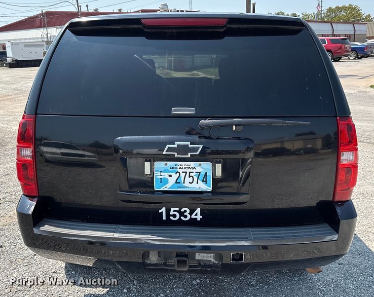 image for item EM0649 2011 Chevrolet Tahoe Police SUV