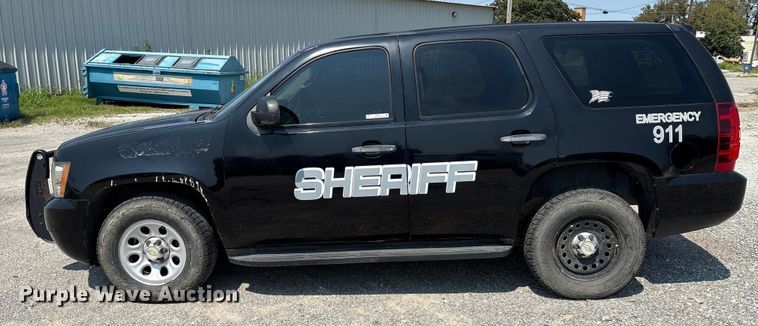 image for item EM0649 2011 Chevrolet Tahoe Police SUV