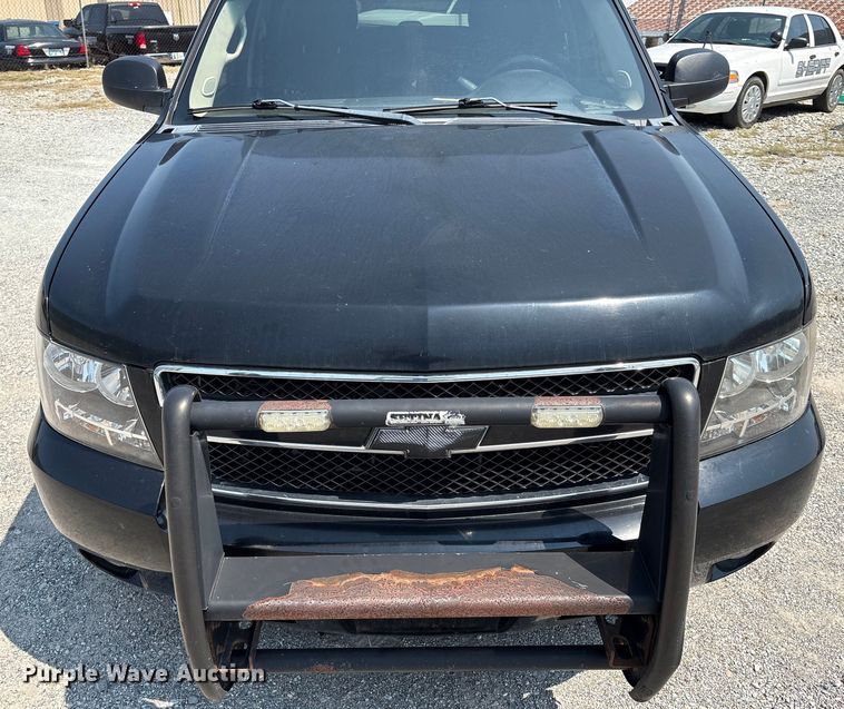 image for item EM0649 2011 Chevrolet Tahoe Police SUV