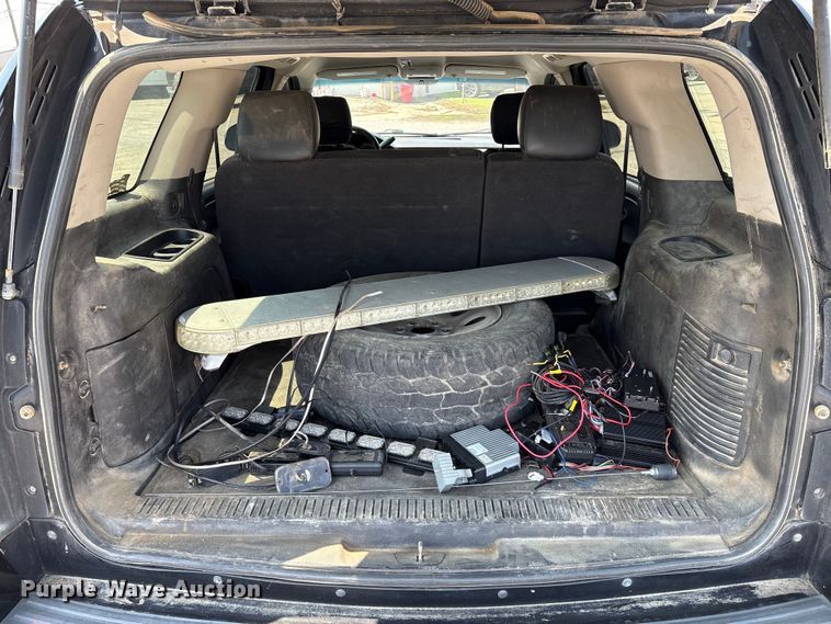 image for item EM0649 2011 Chevrolet Tahoe Police SUV