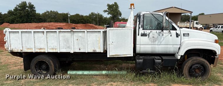image for item EM0653 2000 GMC C6500 dump truck