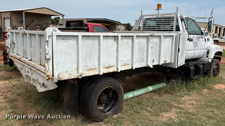 image for item EM0653 2000 GMC C6500 dump truck