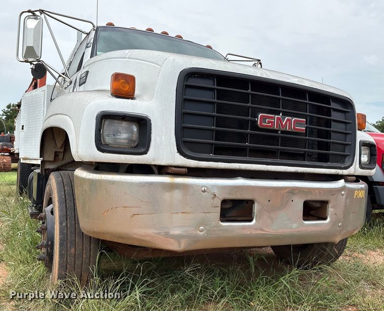 image for item EM0653 2000 GMC C6500 dump truck
