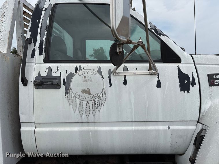 image for item EM0653 2000 GMC C6500 dump truck