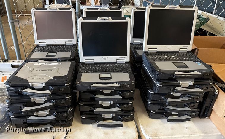 image for item EM0664 (25) Panasonic Toughbook CF-31 laptops