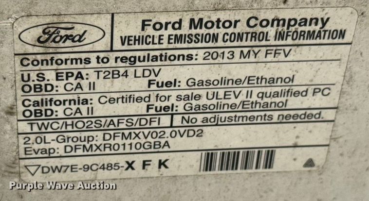 image for item EM8155 2013 Ford Focus 