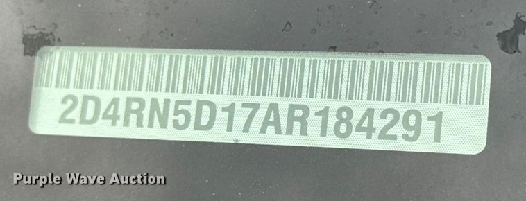 image for item EM8163 2010 Dodge Grand Caravan SXT van