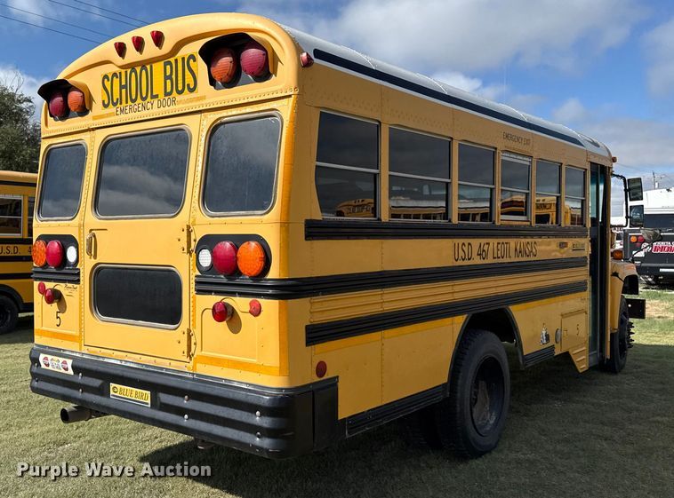 image for item EP0648 2002 Blue Bird school bus