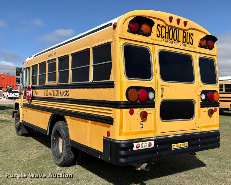 image for item EP0648 2002 Blue Bird school bus