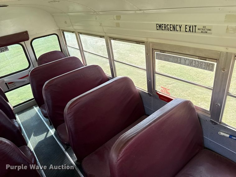 image for item EP0648 2002 Blue Bird school bus
